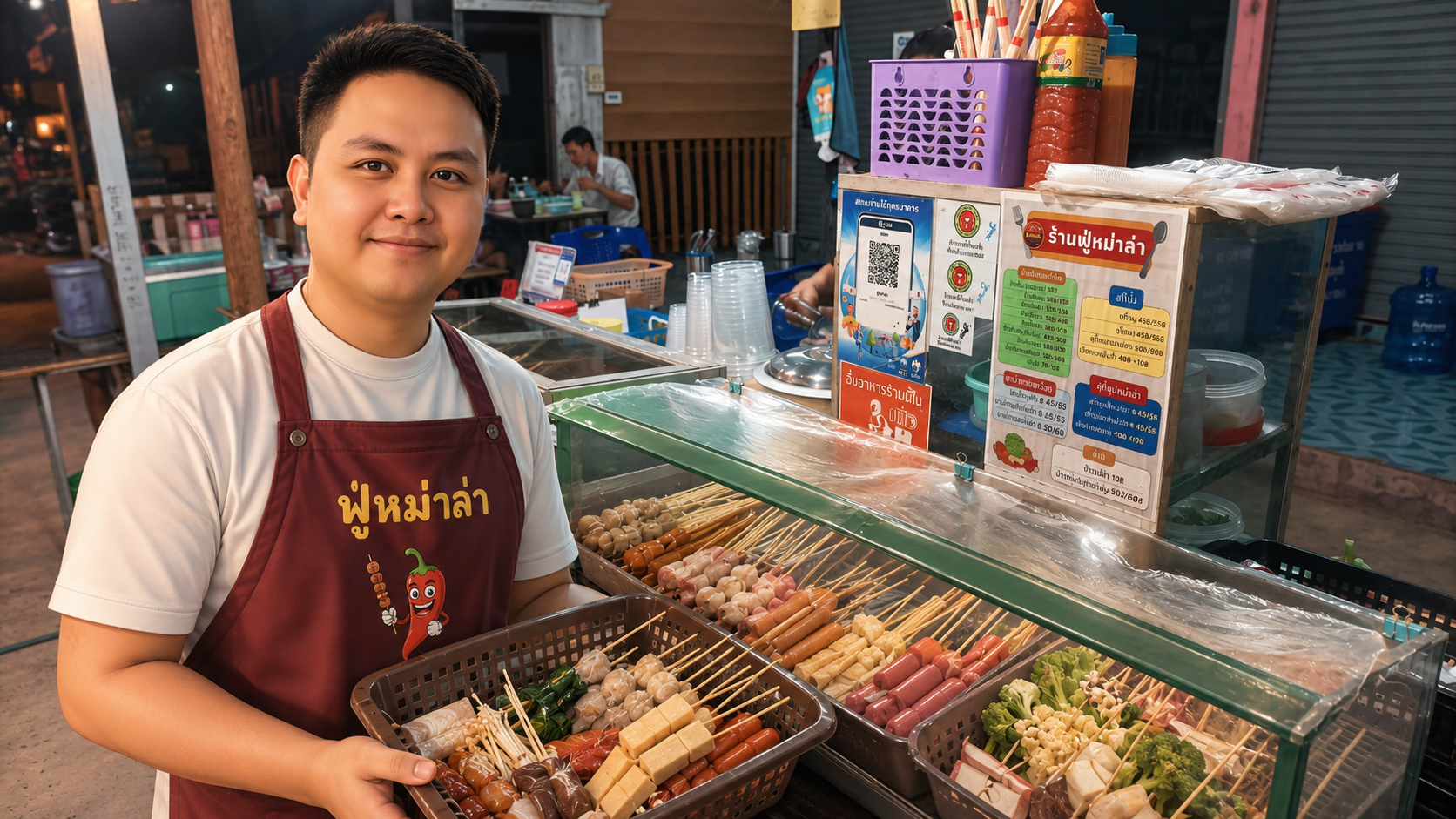 ภาพ 3D เมนูร้านฟู่หม่าล่า
